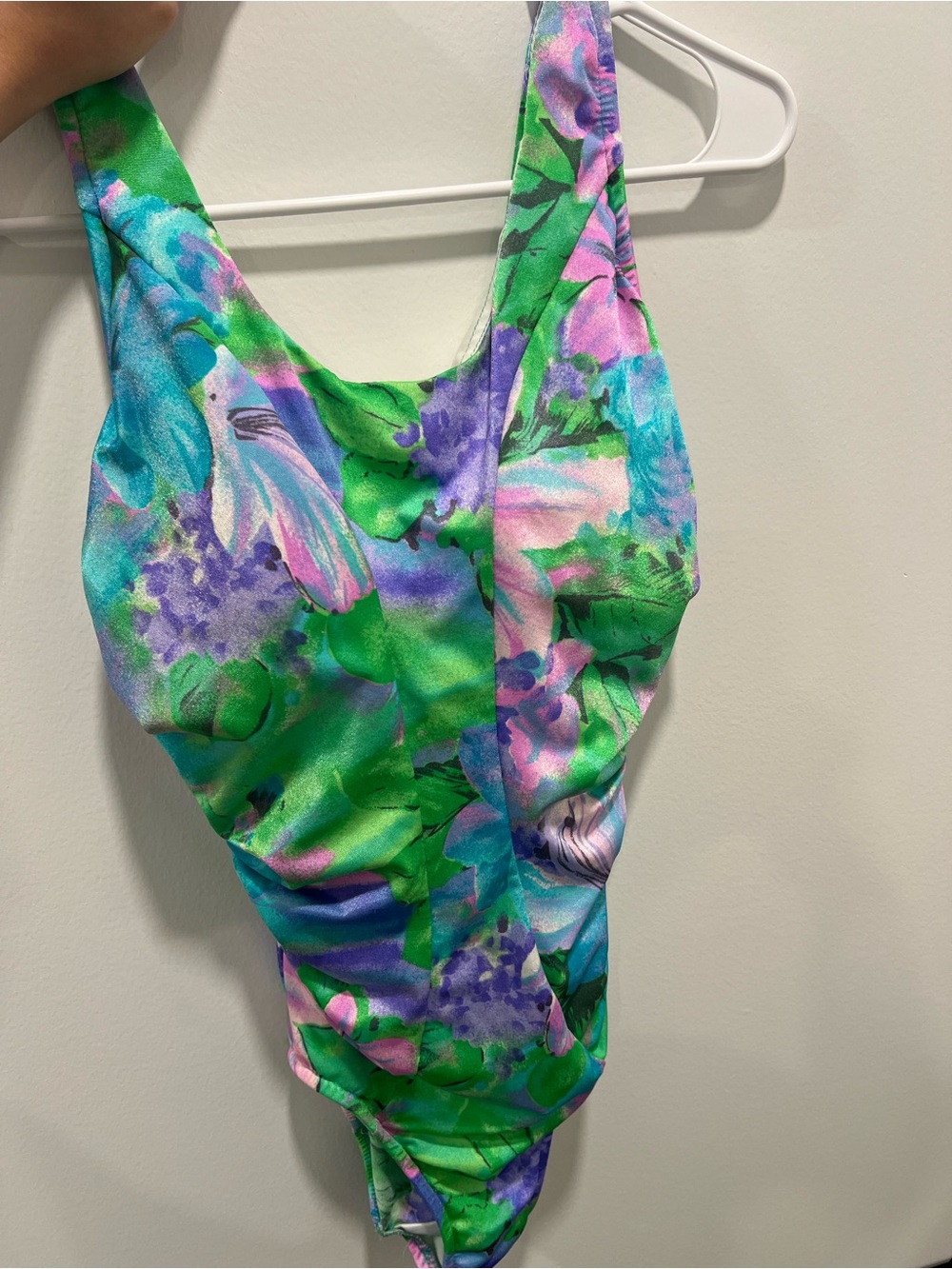 Vintage Floral Swimsuit